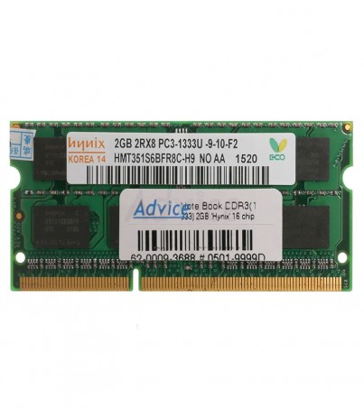 RAM DDR3(1333, NB) 2GB Hynix 16 Chip 