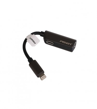 Cable for iPhone To 3.5mm Audio (TS-E123) PISEN Black 