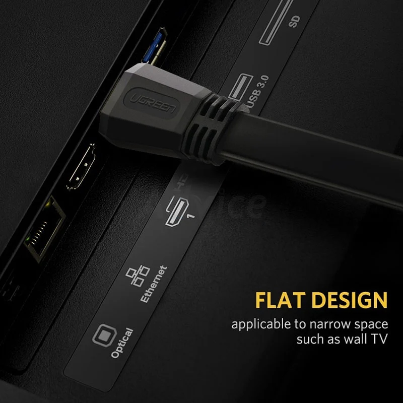 Cable HDMI 3D 4K (V.2.0) M/M (1.5M) UGREEN 50819 SuperTstore