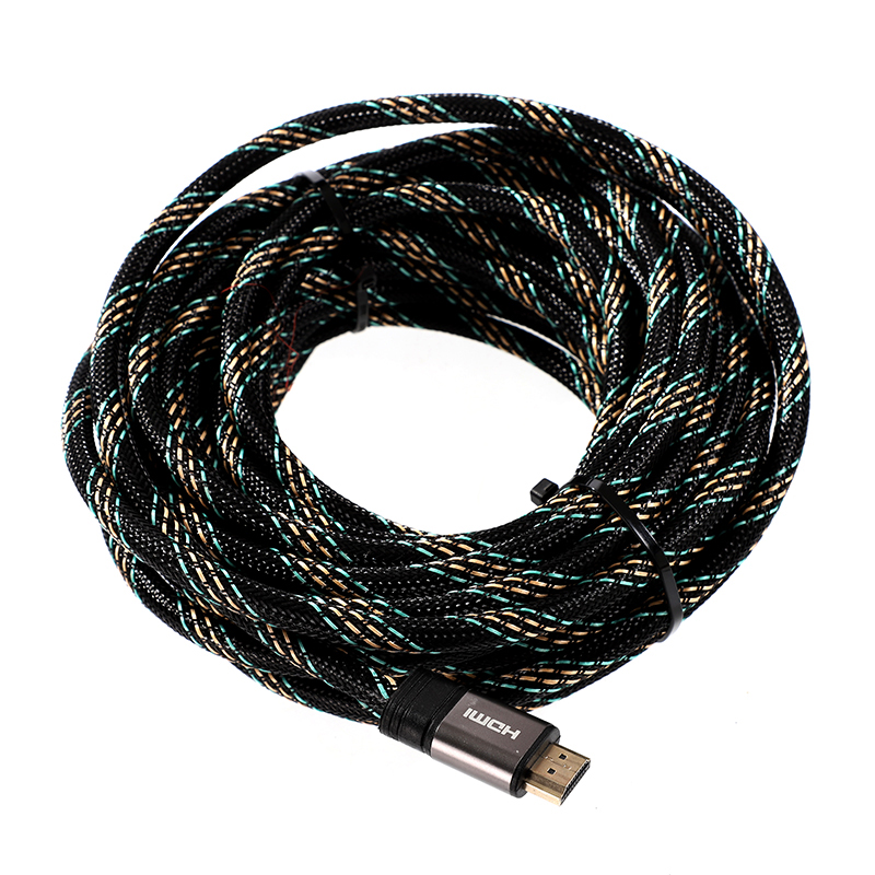 Cable HDMI 3D 4K (V.2.0) M/M (10M) สายถัก UNIFLEK SuperTstore