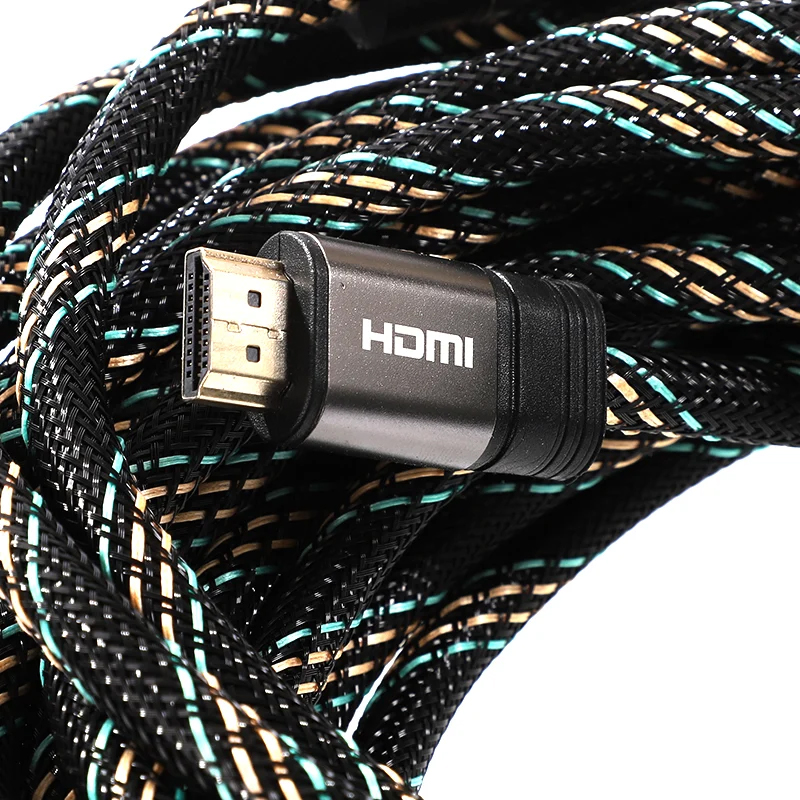 Cable HDMI 3D 4K (V.2.0) M/M (10M) สายถัก UNIFLEK SuperTstore