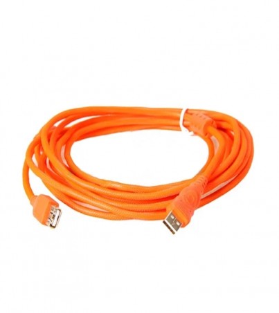 Cable Extention USB2 M/F (5M) สายถักคละสี GLINK