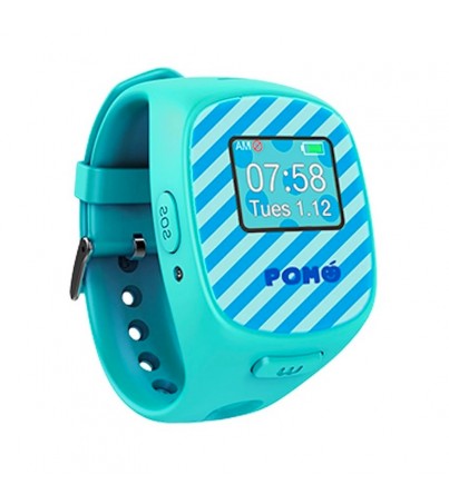 POMO Kids Moji นาฬิกาโทรศัพท์ GPS ติมตามตัว รุ่น Moji (blue)