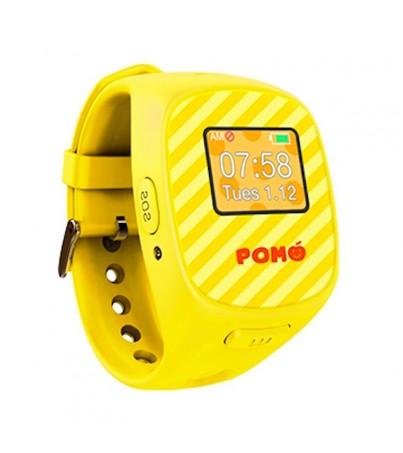 POMO Kids Moji นาฬิกาโทรศัพท์ GPS ติมตามตัว รุ่น Moji (Yellow)