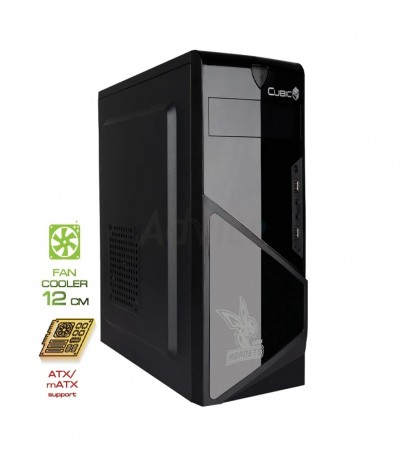 ATX Case (NP) CUBIC Hornets (Black) By SuperTStore
