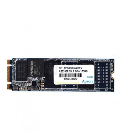 120 GB SSD M.2 PCIe Apacer AS2280 NVMe By SuperTStore 
