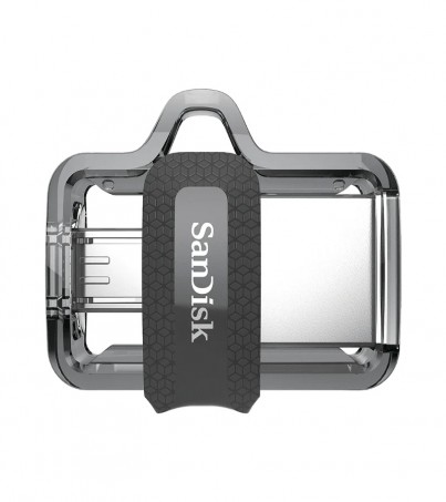 Dual USB Drive 64GB SanDisk G46 Black OTG By SuperTStore 
