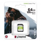 การ์ดหน่วยความจำ SD Card 64GB Kingston SDS2 (100MB/s.) By SuperTStore