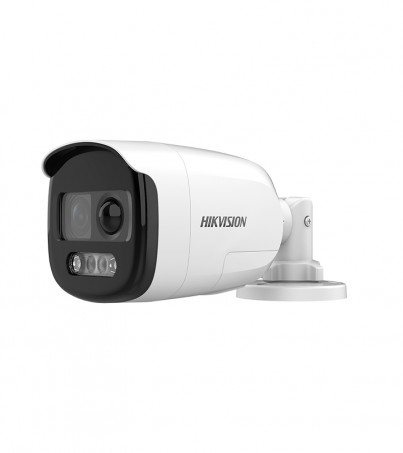 CCTV HIKVISION CAMERA (DS-2CE12DFT-PIRXOF (3.6mm) 2 MP PIR Siren Full Time Color Camera By SuperTStore
