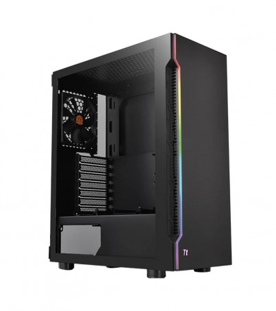 ATX Case (NP) ThermalTake H200 TG Black RGB (CA-1M3-00M1WN-00) (By SuperTStore) 