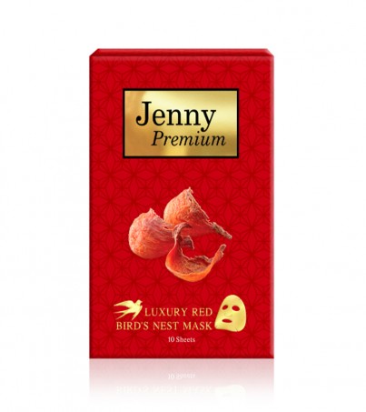 JENNY PREMIUM LUXURY RED BIRD'S NEST MASK 28ml (pcs) มาส์กหน้า 