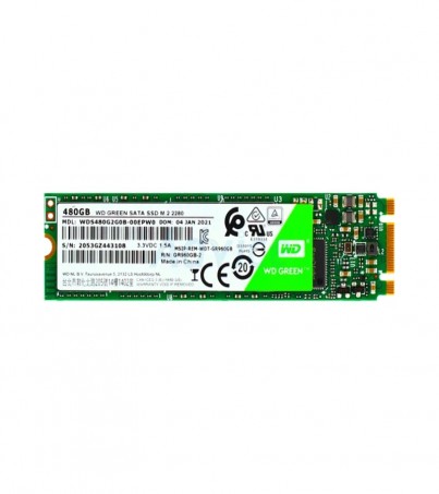 480 GB SSD M.2 WD Green (WDS480G2G0B) SATA M.2 2280 3D NAND 